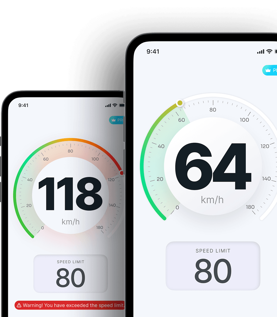 Big Speedometer: Speed Monitoring App