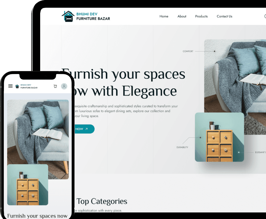 Bhumidev Furniture:    Elevating Spaces